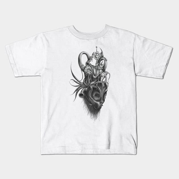 liquid mind Kids T-Shirt by itayram